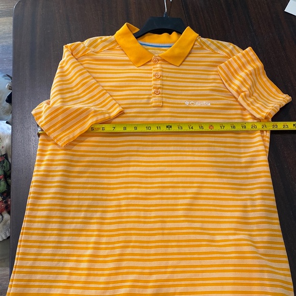 Columbia | Shirts | 27a Columbia Mens Sz L Polo Shirt Guc Omni Wick ...